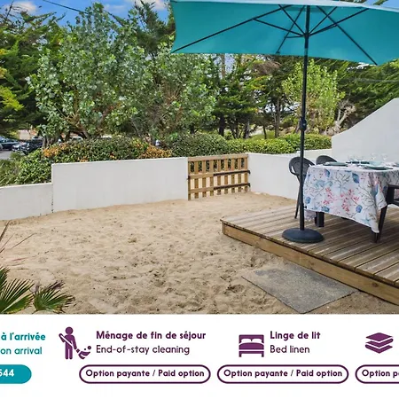Apartmán 200m De La Plage, Terrasse, Pour 4